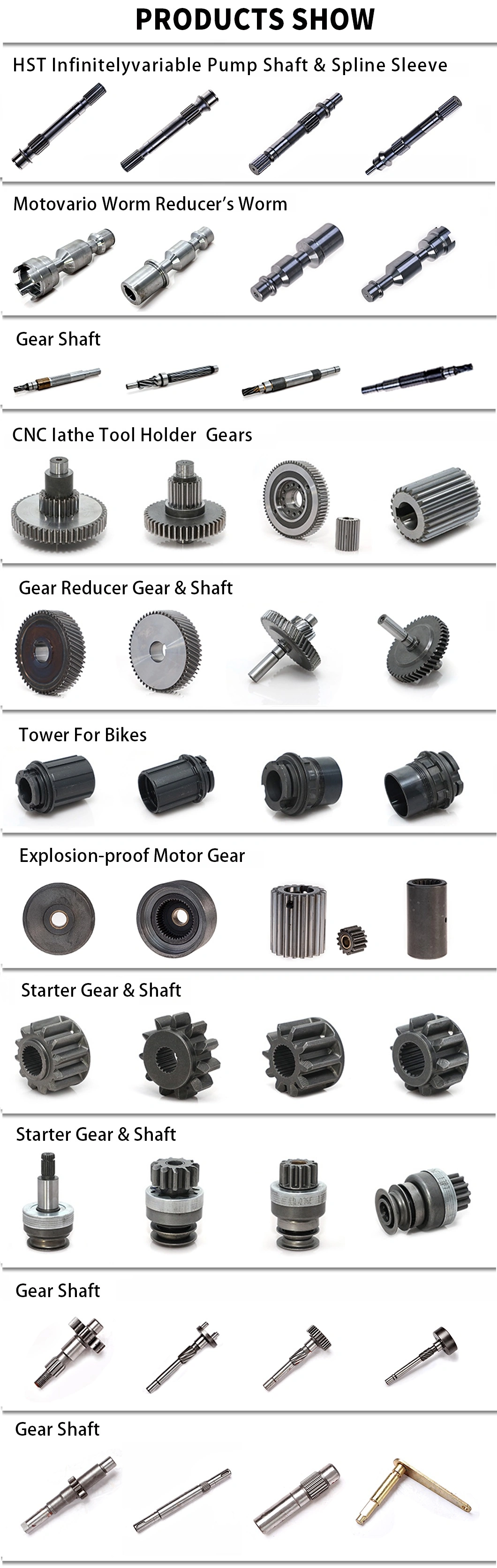 Carbon Steel Transmission Propeller Gear Drive Shaft