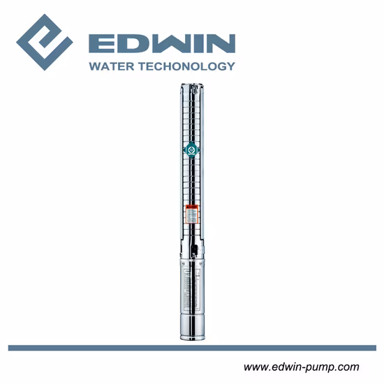 4sdm 4 pulgadas 1HP 1.5HP 2HP 3HP Híbrido Medioambientalmente sumergible Irrigación multietapa Fuerte Anti-arena Bomba de turbina de pozo profundo de acero inoxidable de alta presión