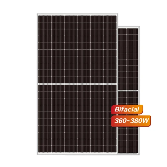 Panel solar Potovoltaico con juego completo 360-380W Kit de celdas de paneles solares Baterías de juego para instalaciones públicas