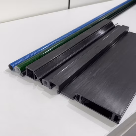 Tubo de Fibra de Carbono Pultrusionado Cuadrado Exterior