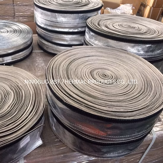 Tubo de protección térmica de Kevlar de aluminio de protección radiante