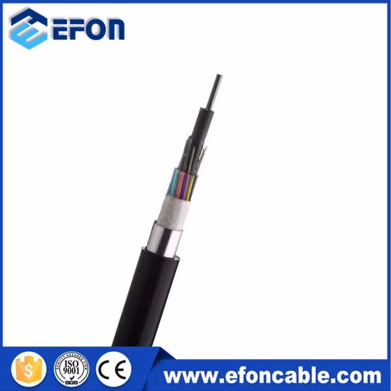 Tubo holgado múltiple con cinta de aluminio que bloquea el agua Cable de fibra óptica